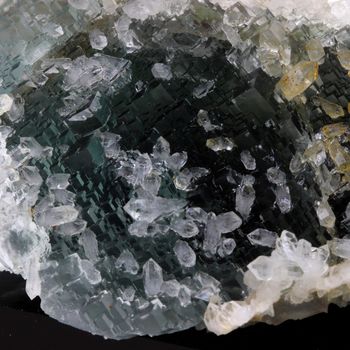 Fluorite + Quartz.