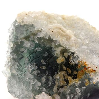 Fluorite + Quartz.
