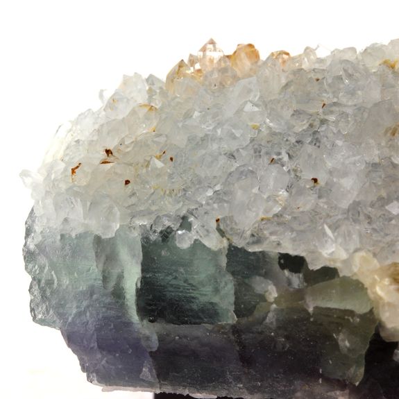 Fluorite + Quartz.