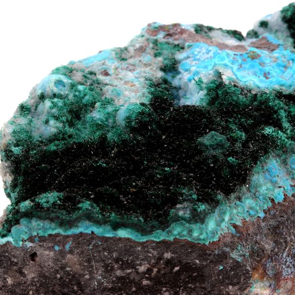 Brochantite + Chrysocolla.