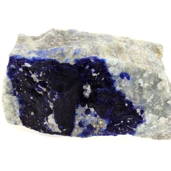 Sodalite + Pyrite. 1510.0 ct.