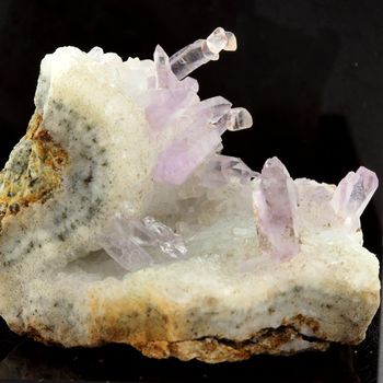 Améthyste (Sceptre inversé), Calcite. 114.8 ct.