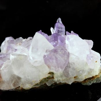 Améthyste (Sceptre inversé), Calcite. 90.5 ct.