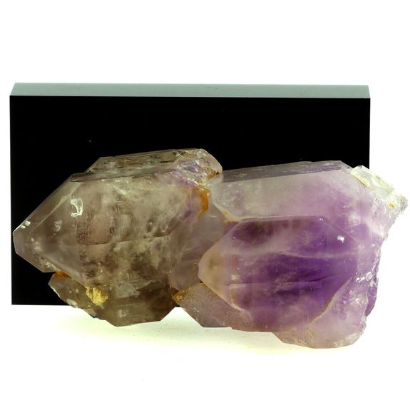 Améthyste Sceptre + Quartz Fumé. 1425.0 ct.