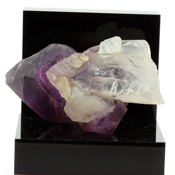 Améthyste Sceptre + Quartz. 1114.0 ct.