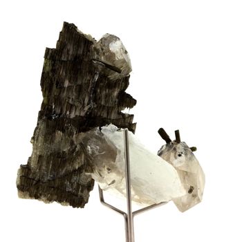 Tourmaline, Albite, Quartz.