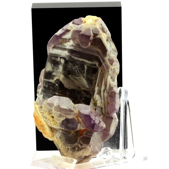 Quartz fumé + Améthyste. 1710.0 ct.