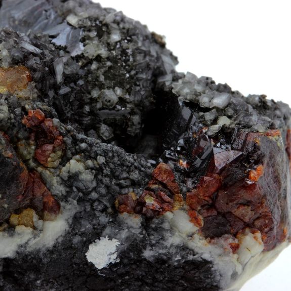 Sphalerite + Dolomite.