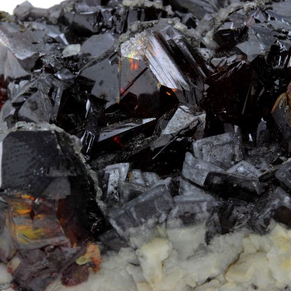 Sphalerite + Dolomite.