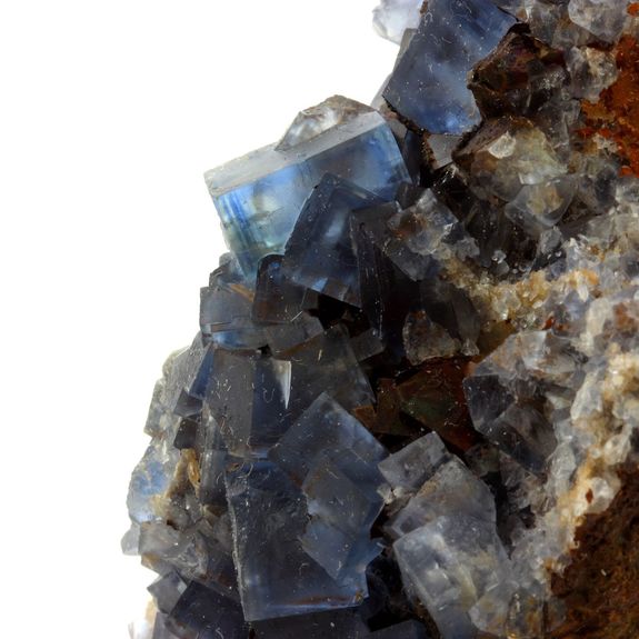 Blue fluorite.