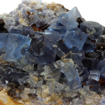 Blue fluorite.