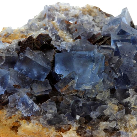 Blue fluorite.
