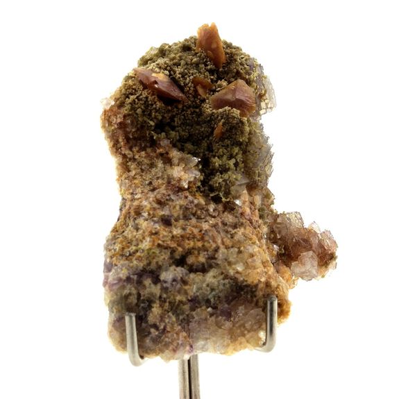Wulfenite, Mimetite, Fluorite. 148.9 ct.