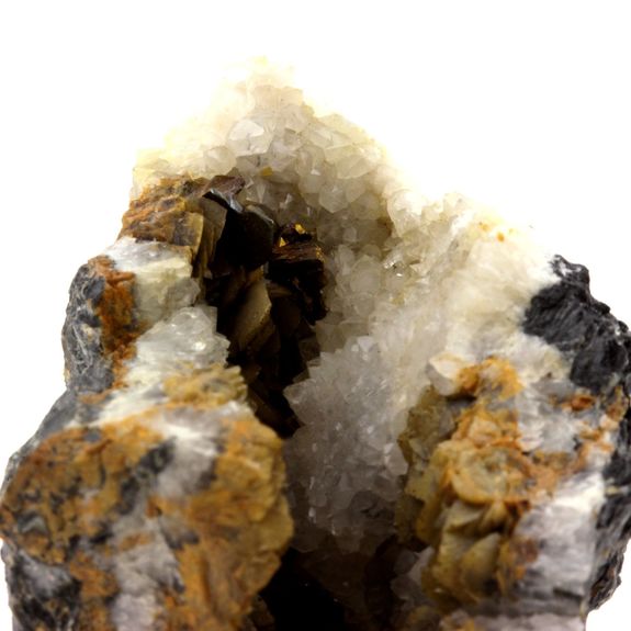 Chalcopyrite, Quartz, Siderite. 721.1 ct.