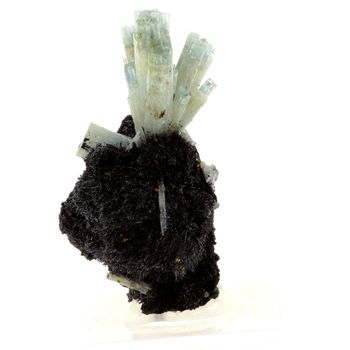 Aquamarine + Tourmaline Schörl.