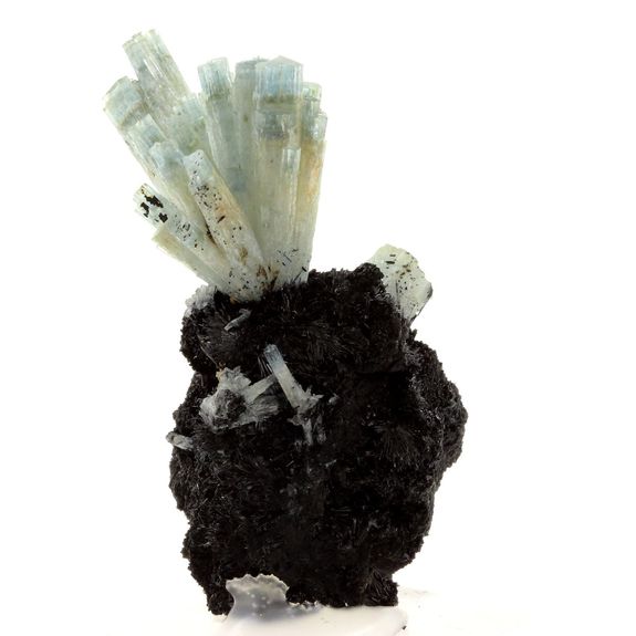 Aquamarine + Tourmaline Schörl.