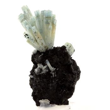 Aquamarine + Tourmaline Schörl.