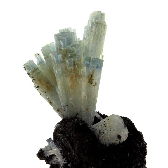 Aquamarine + Tourmaline Schörl.