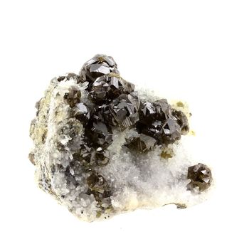 Sphalerite (Cleiophane), Quartz. 1400.1 ct.