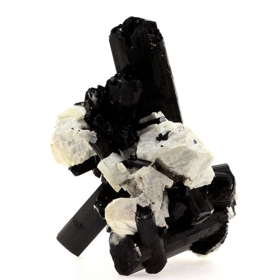 Tourmaline Schörl + Orthoclase.