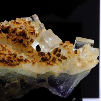Fluorite + Quartz.
