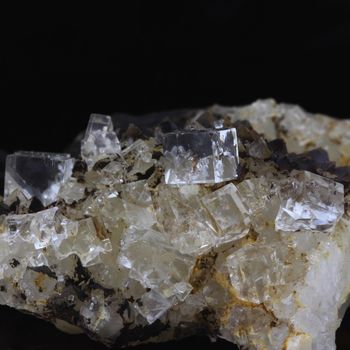 Fluorite + Quartz.