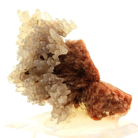 Stilbite + Calcédoine. 248.9 ct.