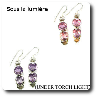 PURPLE AMETHYST EARRINGS