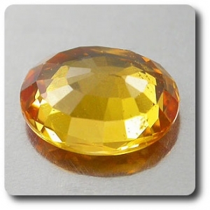 0.66 cts SAPHIR JAUNE .SI1