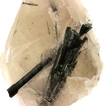 Quartz + Tourmaline.