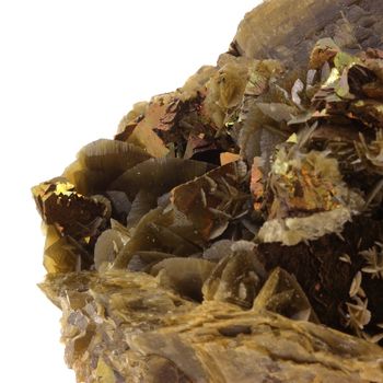 Siderite + Chalcopyrite. 2675.1 ct.