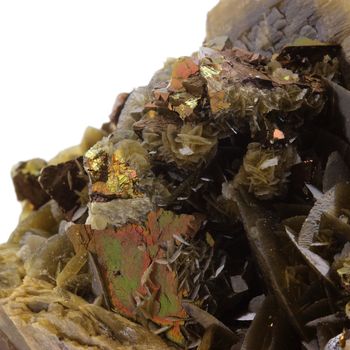 Siderite + Chalcopyrite. 2675.1 ct.