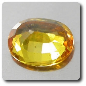 0.72 cts  SAPHIR JAUNE .SI1