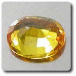 0.72 cts  SAPHIR JAUNE .SI1