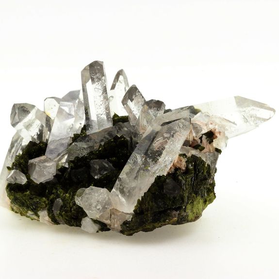 Quartz + Epidote. 1605.0 ct.