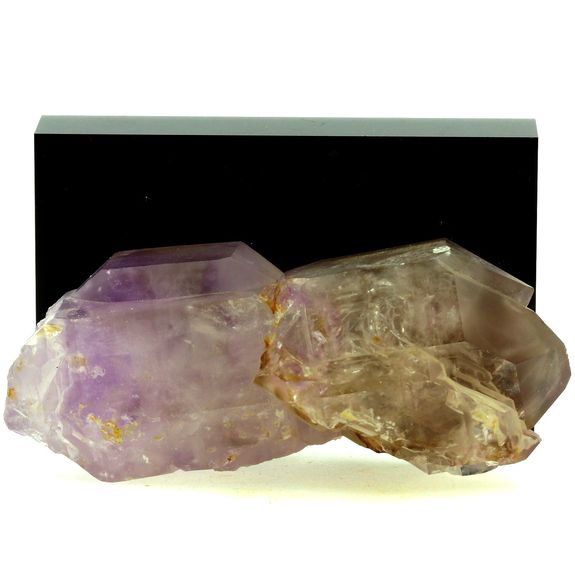 Améthyste Sceptre + Quartz Fumé. 1425.0 ct.