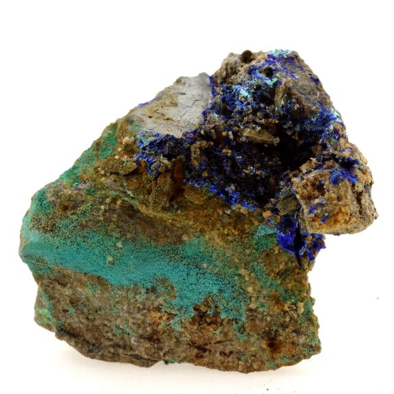 Azurite + Rosasite. 165.4 ct.
