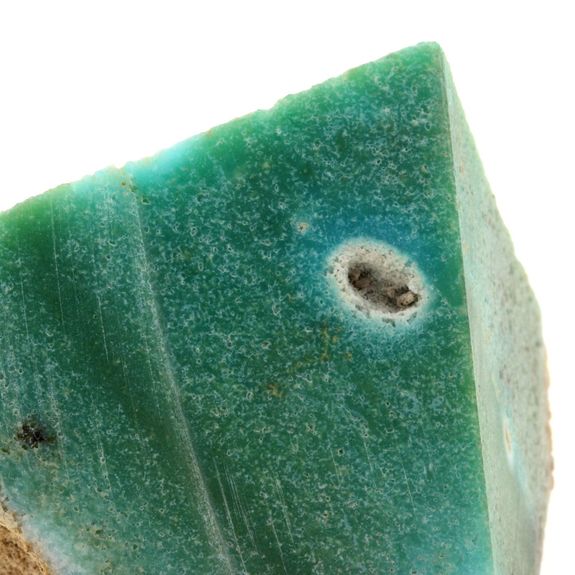 Opale bleu vert. 476.9 ct.