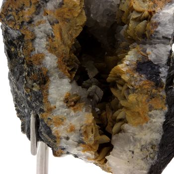 Chalcopyrite, Quartz, Siderite. 721.1 ct.