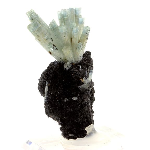 Aquamarine + Tourmaline Schörl.