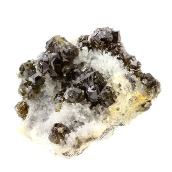 Sphalerite (Cleiophane), Quartz. 1400.1 ct.