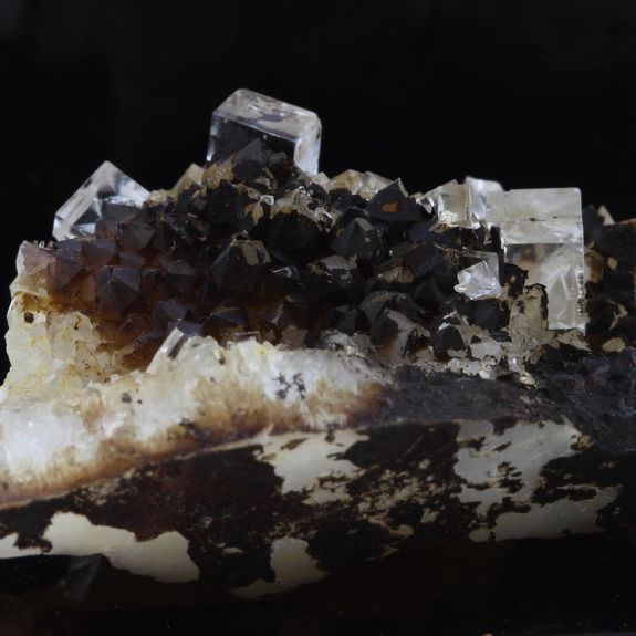 Fluorite + Quartz.