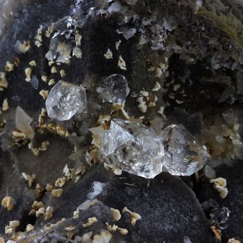 Septaria, Diamond Quartz.