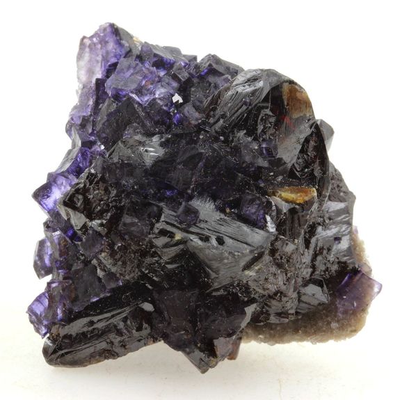 Fluorite + Sphalerite.