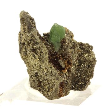 Ludlamite + Pyrite. 199.3 ct.