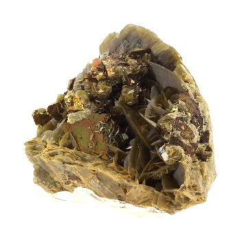 Siderite + Chalcopyrite. 2675.1 ct.