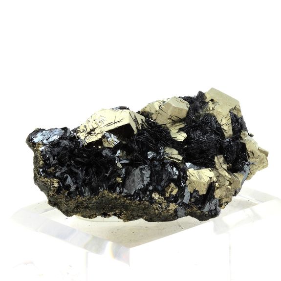Pyrite + Hematite. 1135.1 ct.