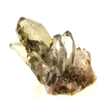 Quartz + Epidote. 834.0 ct.