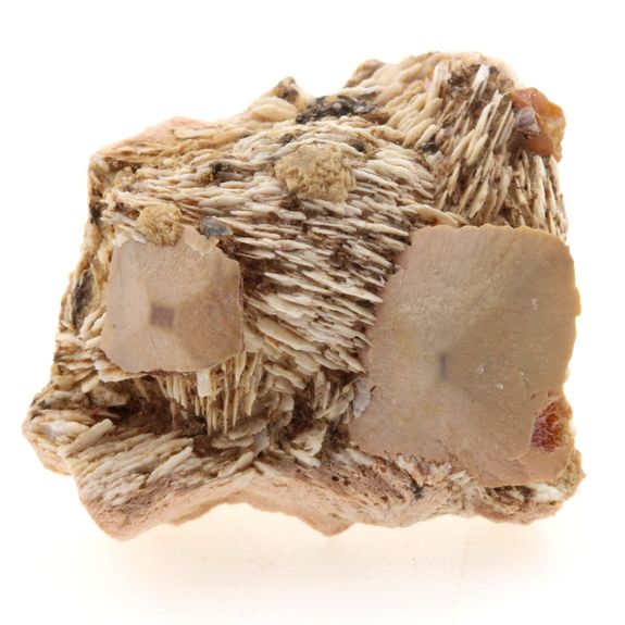 Wulfenite + Baryte. 26.0 ct.