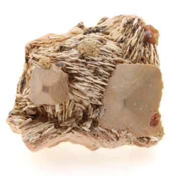 Wulfenite + Baryte. 26.0 ct.